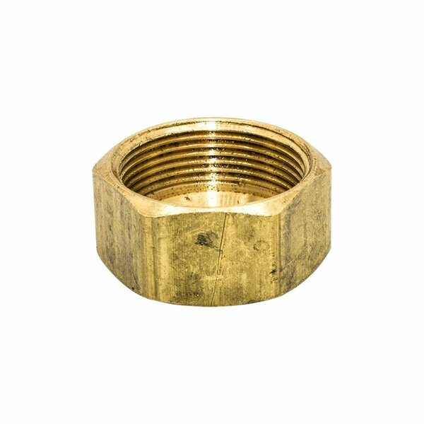 Thrifco Plumbing #61 7/8 Inch Lead-Free Brass Compression Nut 6961009